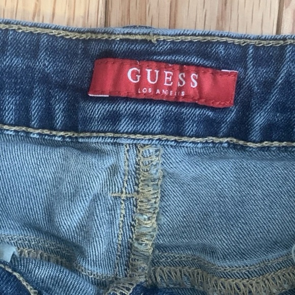 GUESS Y2K Women’s Size 25 Distressed Skinny Jeans - Picture 5 of 11